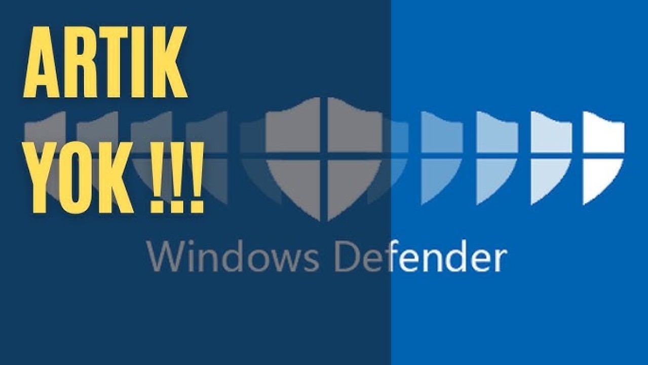 Windows defender nasıl kapatılır - Windows Defendar Disable